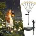 thumbnail image 6 of Usloyux under $5 Solar Plants Lights, 6PC Outdoor Garden Stake Lights with Auto On/Off, Waterproof LED Lawn Decor for Yard and Pathway, Decorative Solar Powered Lamp for Camping and Courtyard, 6 of 9