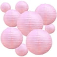 thumbnail image 1 of BEISHIDA 10 faroles de papel blanco decorativos chinos/japoneses colgantes redondos de papel lámpara para cumpleaños, boda, Navidad, novia, decoración del hogar, decoración de fiesta (tamaño de 4", 6", 1 of 4