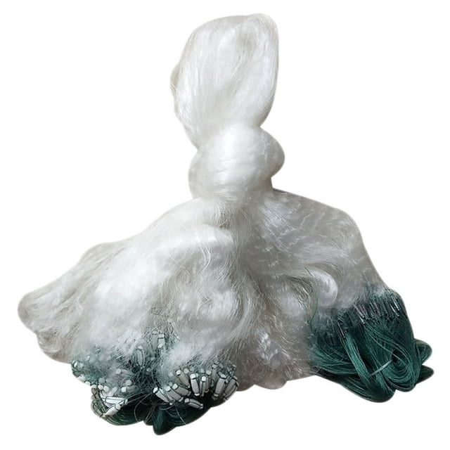 HLONK Filet de Pêche avec Poids pour Eau Salée/eau Douce