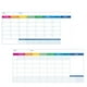 thumbnail image 2 of Ganfancp Papel Calendario Borrable Doble Cara Sin Especificar Fecha Estilo Papel Planificación Rotulador 20Ml Ofertas Del Día 2* Papel de Agenda Sin Fecha + 40 Trozos de Cinta Adhesiva de Doble Cara, 2 of 5