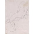thumbnail image 3 of Giacomo Zoboli 18x24 Black Modern Framed Museum Art Print Titled - Academy Sketch of a Seated Male Figure. (18th Century), 3 of 5