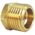 thumbnail image 3 of All Tool Depot Brass Reducer Hex Bushing Threaded Pipe Fitting 3/4" NPT Male x 1/2" NPT Female Adapter (50 Pack), 3 of 6