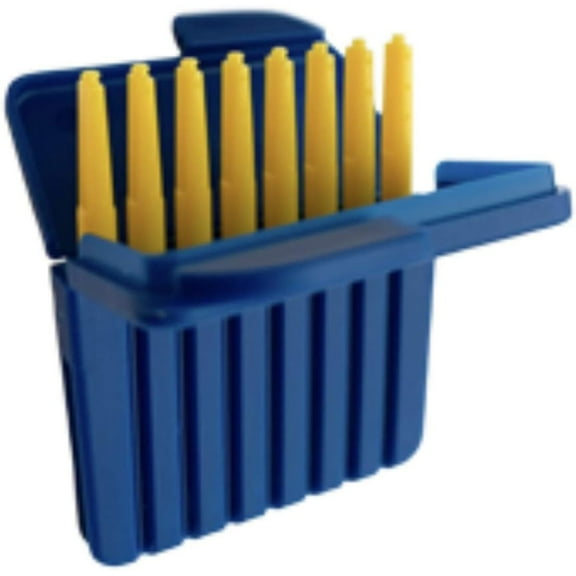 Starkey Hear Clear Hearing Aid Wax Guards. 48 Filters Total In the Factory Sealed Easy Open Blue Container