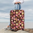 thumbnail image 7 of Gukieu Ice Cream Cake Print Suitcase Protective Cover, Elastic Zipper Buckle Suitcase Protective Cover, Suitable for Travel, Business Trip-Small, 7 of 7