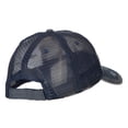 thumbnail image 4 of Papa Bear Embroidered Low Profile Cotton Mesh Cap - Navy OSFM, 4 of 5