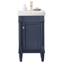 18" BLUE SINK VANITY