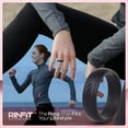 thumbnail image 2 of Rinfit Silicone Wedding Rings for Women - Infinity Collection - 3 Rings Pack, 2 of 12