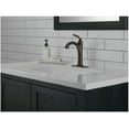 thumbnail image 2 of Delta 532-Mpu-Dst Woodhurst 1.2 GPM Single Hole Bathroom Faucet - Black, 2 of 7