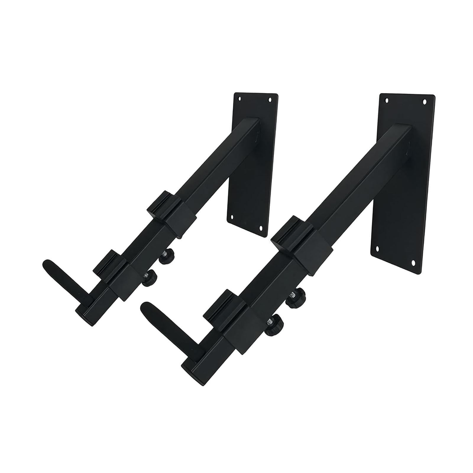 2 Pcs Electronic Keyboard Hook Wall Hanger Iron Adjustable Holder for Musical Instruments Home Studio