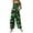 Green-a, variant on Saint Patrick's Day Printed Women Overalls Festival Jumpsuit Plus Sizes Work Bibs Coveralls Romper