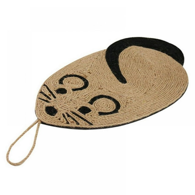 Cat Scratcher Mat, Natural Sisal Cat Scratching Pads Non-Slip Cat Scratching Rug for Cat Scratching Claws and Sleeping