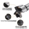 thumbnail image 4 of 2 Pack Forstner Drill Bit 19/32"(15mm) High-Speed Steel Multi-tooth Forstner Bit for Wood Plywood Plastic Drill Tool, 4 of 6