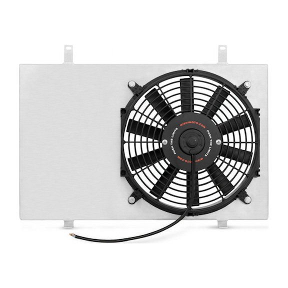 Mishimoto MMFS-R33-RHD Performance Aluminum Fan Shroud Compatible With Nissan Skyline R33 1995-1998 Silver