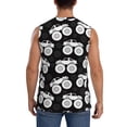thumbnail image 4 of Kdxio Cool Car for Men's Muscle T-shirt,Sleeveless for Workout Running Athletic Gym Lounge Casual, 4 of 7
