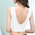 thumbnail image 4 of Kaemgyyd Lace Bralettes for Women Breathable Padded Sports Bra Seamless Tank Tops Wirefree Comfort Yoga Cami T Shirt Bras, 4 of 4