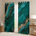 thumbnail image 2 of Castle Fairy Boys Girls Abstract Gradient Stone Pattern Black Out Curtains,Ombre Watercolor Marble Curtains Pack of 2 (42x63 Each),Mountain Fluid Gold Metallic Bedroom Curtains Bedroom Decor, 2 of 6