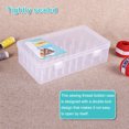 thumbnail image 4 of Caja de almacenamiento de bobinas de costura Bearachild transparente con 42 postes de soporte, 4 of 6