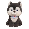 thumbnail image 1 of Peluche con bonito perro de peluche de husky de dibujos animados con pañuelo de 35 cm, 1 of 2