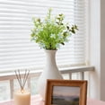 thumbnail image 4 of Daisy Flowers Artificial Small Artificial Daisies Flowers with Stems Fake Wildflowers Daisy Flowers Faux Spring Flowers Bouquet Rustic Artificial Wildflower Home Decor 1Pcs, 4 of 5