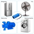 thumbnail image 5 of CBB60 60uF Running Capacitor, AC 450V 2 Wires 50/60Hz Cylinder 100x50mm for Motor Start, 5 of 5