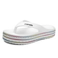 thumbnail image 1 of Cyiecw Women Comfortable Flip Flops Thick Soled Thong Slippers Soft Beach Pool Sandals, 1 of 6