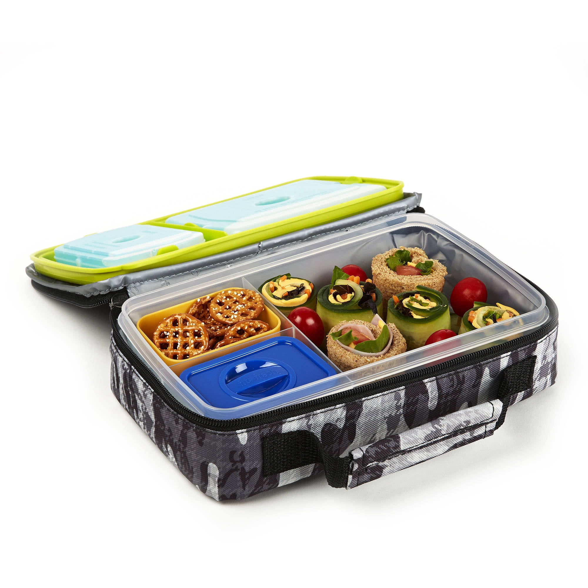 Sistema US 2 L Clear Lunch Cube Max Box To Go with Yogurt Pot