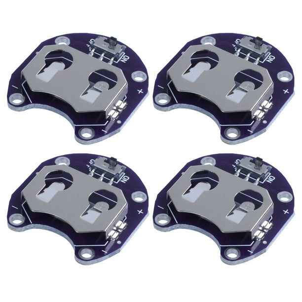 6 x Coin Cell Battery Holder for CR2032 with Switch