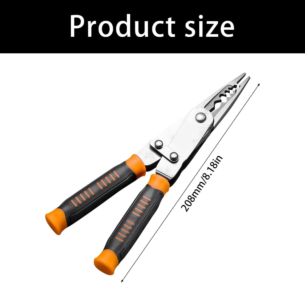 CEORPER Double Head Reversible Multi Purpose Electrician Wire Cutters Pliers With Construction Suitable For Various Repair Tasks
