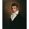 thumbnail image 2 of Thomas Sully 15x17 Black Ornate Wood Framed Double Matted Museum Art Print Titled - George Mifflin Dallas (1810), 2 of 5