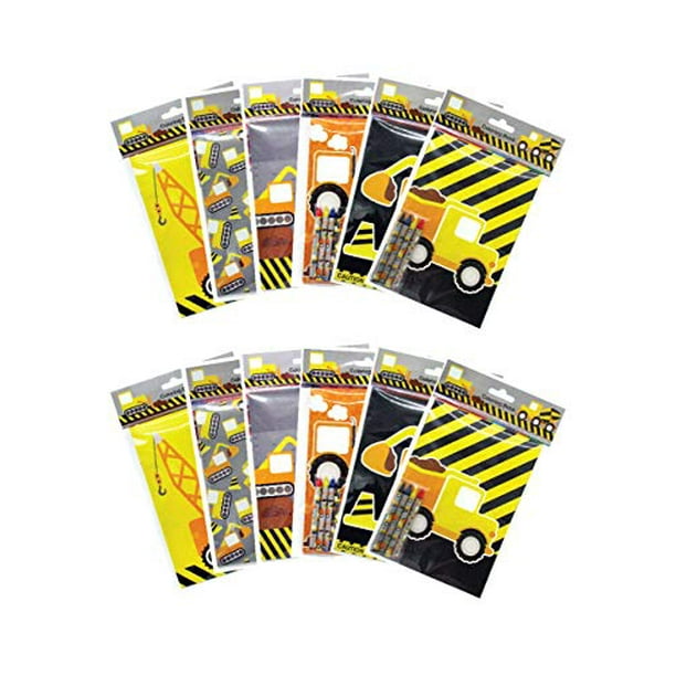 Download Construction Trucks Coloring Book With Crayons Party Favors 12 Pack Walmart Com Walmart Com