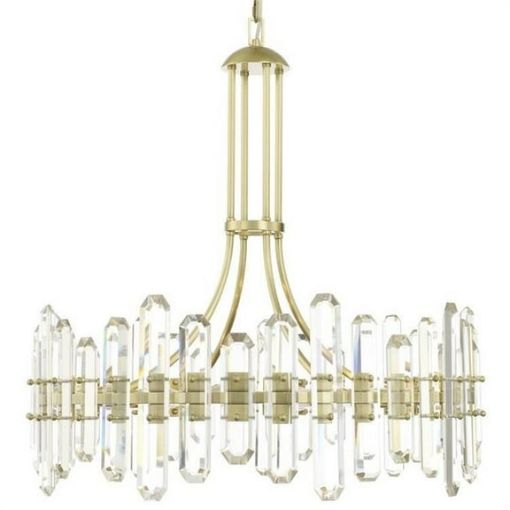 Twelve Light Chandelier in Traditional and Contemporary Style 32 inches Wide By 22 inches High-Aged Brass Finish Bailey Street Home 49-Bel-3131844