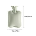 thumbnail image 3 of Wovilon 2L Hot Water Bottle Injection Female Hot Compress Warm Belly Warm Water Bag With Water Warm Hand Treasure Flush Water Warm Hand Bag, 3 of 3