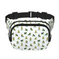 thumbnail image 1 of Balery Cute Avocado Yoga Mochila Cinturón para Mujeres y Hombres, Bolsa de Cintura Impermeable de Doble Capa con Correa, 1 of 9