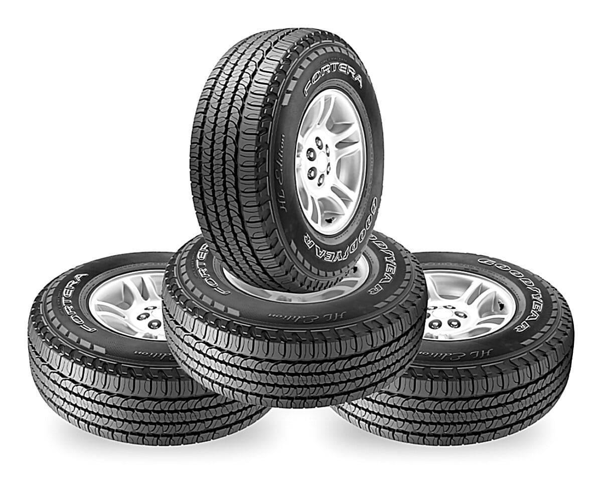 4) Llantas 265/50R20 Goodyear Fortera HL 107T | Bodega Aurrera en línea