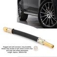 thumbnail image 2 of 12 Inch Flexible Rubber Tire Valve Extension Adapter Inflator Tool Accessory for Truck Van Bus, 2 of 4