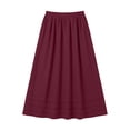 thumbnail image 4 of Edvintorg Midi Skirts for Women with Pockets Elastic High Waisted Skirt Womens Summer Skirts Trendy 2026, 4 of 6