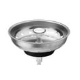 thumbnail image 5 of sunsanly Kitchen Sink Drain Strainer Press Stopper Anti-clogging Quick Drainage Universal Stainless Steel Sink Drain Filter Catcher Basket Cover, 5 of 8