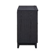 My Texas House Ellison Modular TV Console, Black Finish