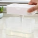 thumbnail image 2 of Dispensador de jabón de cocina + soporte para esponja, contenedor para jabón con recarga instantánea Blanco, 2 of 9