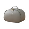 thumbnail image 2 of Bolsa de Lonchera Aislante Impermeable de Papel de Aluminio Gran Capacidad 28x19x17cm Tote Portátil Bento para Almacenamiento de Alimentos Verde Beige Gris, 2 of 6
