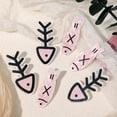thumbnail image 3 of Creative Japanese Cute Little Fish Bone Hair Clip for Women INS Style Girl Fragmented Versatile Funny Lovely Hairpin Exquisite, 3 of 6