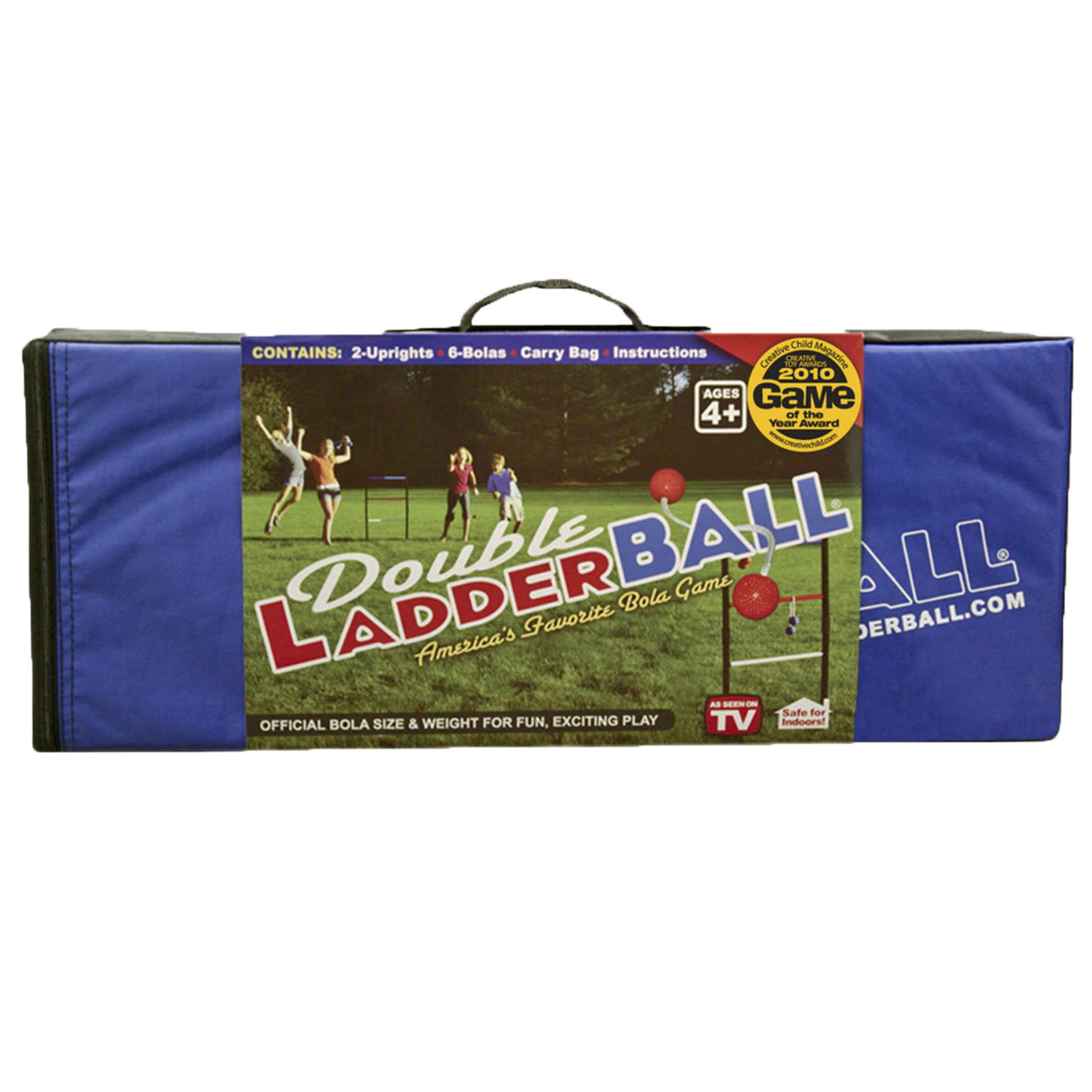Double Ladderball Outdoor Game from Front Porch Classics, 2 Players Ages 8 and Up