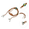thumbnail image 4 of Unique Bargains Hand-woven Handmade Cord Belt 1 Pc Brown, Colorful, 4 of 6