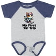 thumbnail image 3 of Inktastic 1st Ski Trip Boys or Girls Baby Bodysuit, 3 of 5