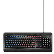 Best Lighted Computer Keyboards - AZiO Keyboard Tri-Color Backlit Large Print Wired USB Review 