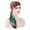 Green, variant on Kiplyki New Soft Ruffle Head Scarf Women Chemo Hat Turban Head Bandana Head Scarf