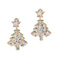 thumbnail image 1 of Pendientes de árbol de Navidad Yinane Estilo B, 1 of 8