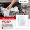 thumbnail image 4 of BityBean - NUK Nipple Replacement Spouts, Clear Silicone, Pack of 10 with Dishwasher Safe Mesh Bag - Fits NUK Learner, NUK Active, NUK Sippy Cup and NUK Bottle (10), 4 of 5