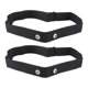 thumbnail image 1 of 2Pcs Elastic Heart Rate Chest Strap Bands for Geonaute Wahoo Garmin Magene Bryton Coospo Heart Rate, 1 of 5