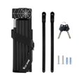 thumbnail image 1 of Cerrar con llave Candado plegable para bicicleta, candado antirrobo para bicicleta eléctrica, patrón de telaraña, candado de seguridad portátil para bicicleta y motocicleta, accesorios para bicicleta, 1 of 8